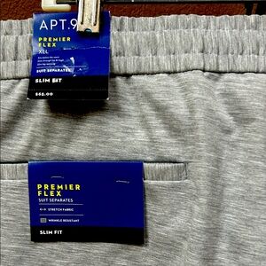 Apt. 9 Light Gray Premier Flex Pants
